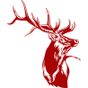Sticker  Cerf