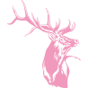 Sticker  Cerf