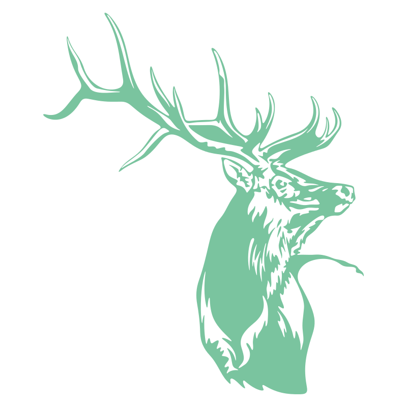 Sticker  Cerf