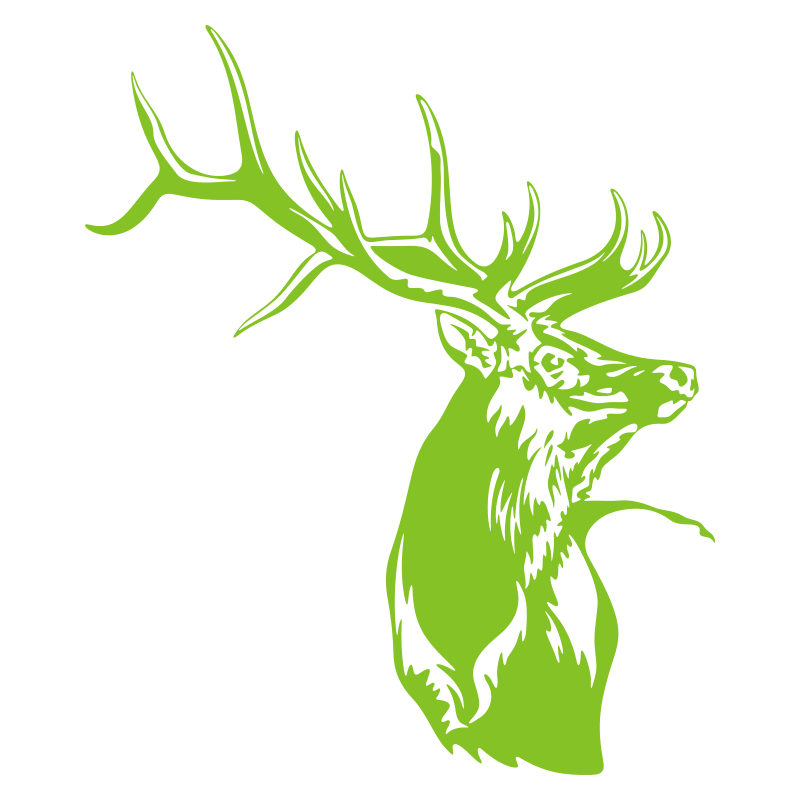 Sticker  Cerf