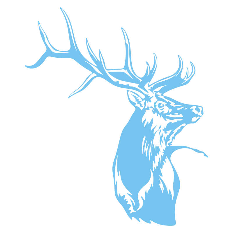 Sticker  Cerf