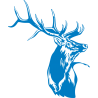 Sticker  Cerf