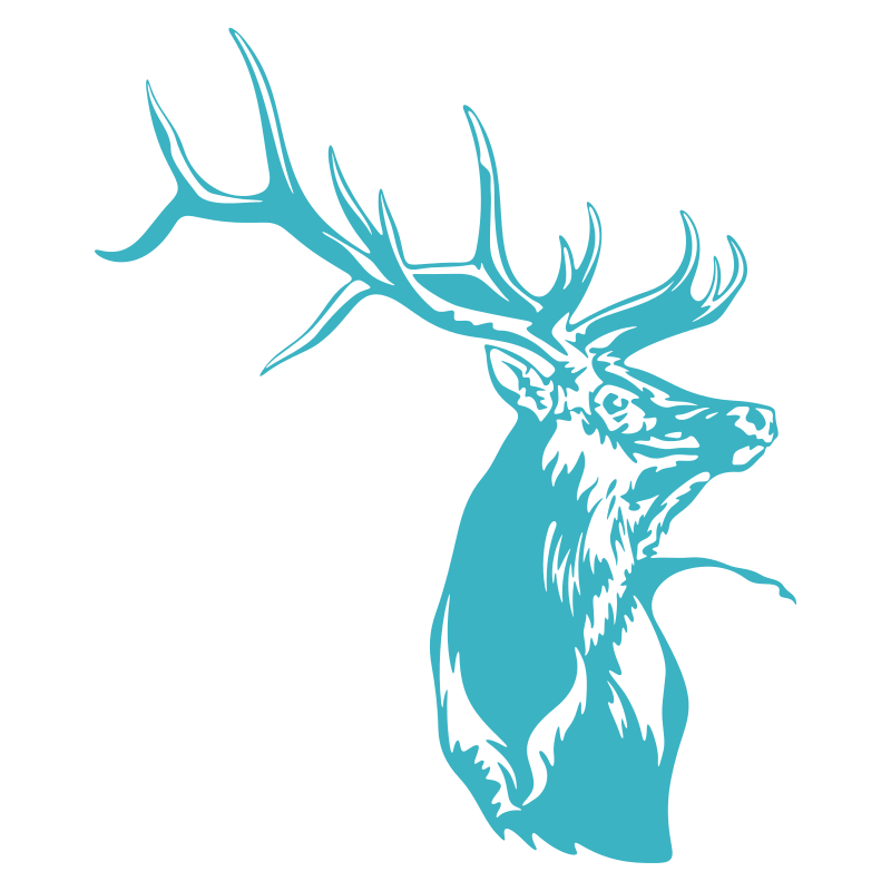 Sticker  Cerf