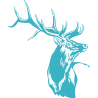 Sticker  Cerf