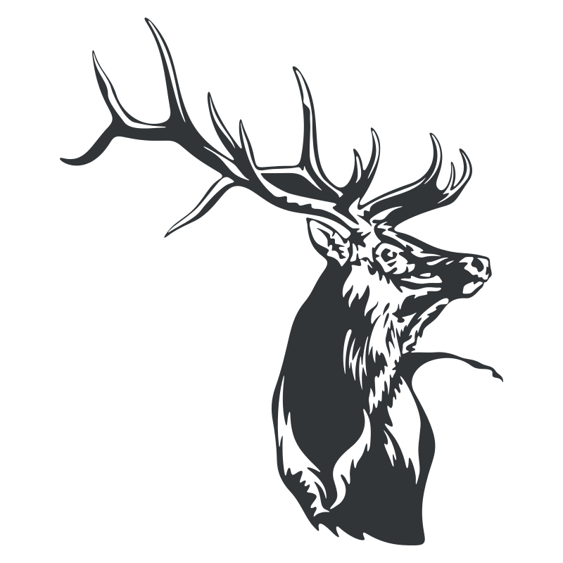 Sticker  Cerf
