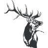 Sticker  Cerf