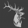 Sticker  Cerf