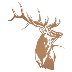 Sticker  Cerf