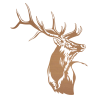 Sticker  Cerf