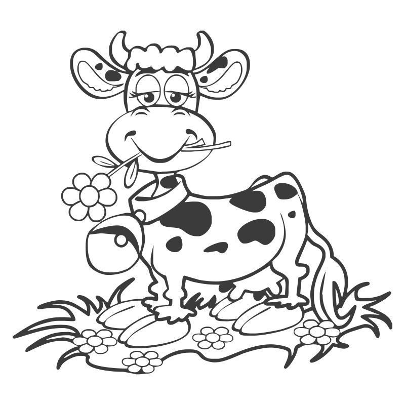 Sticker Vache