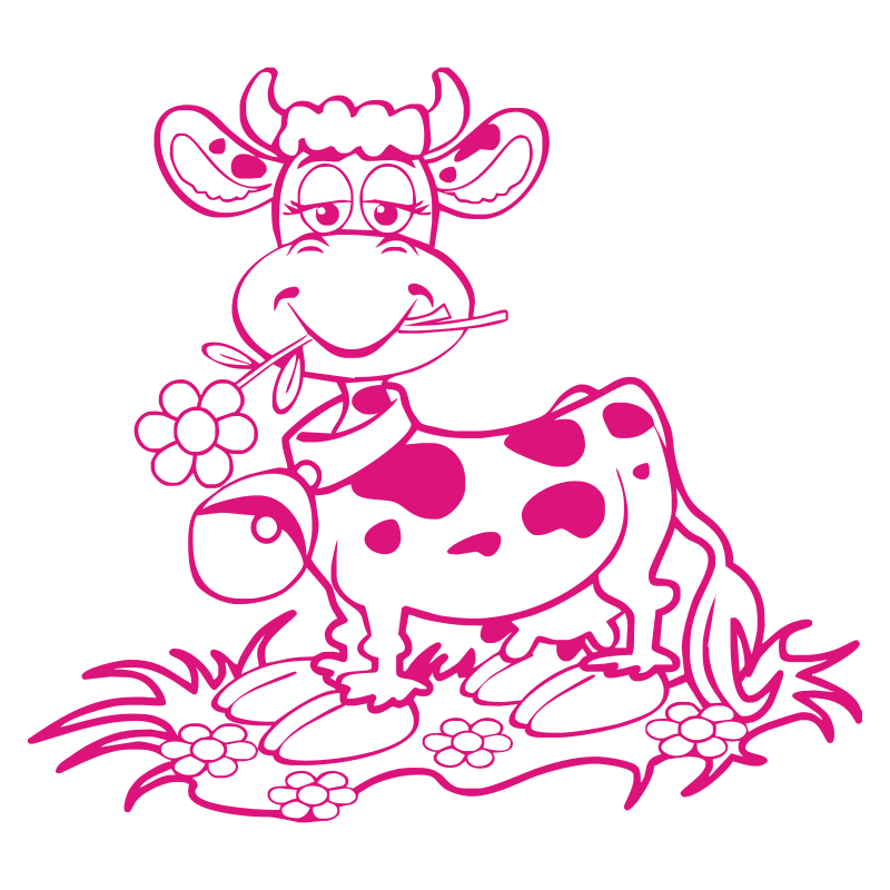 Sticker Vache