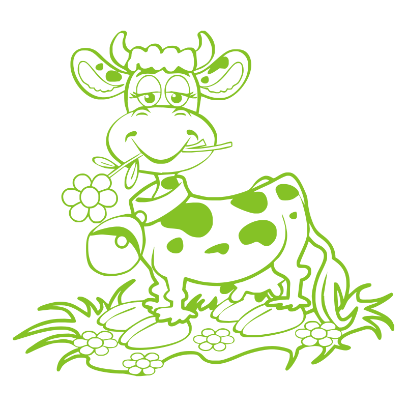 Sticker Vache