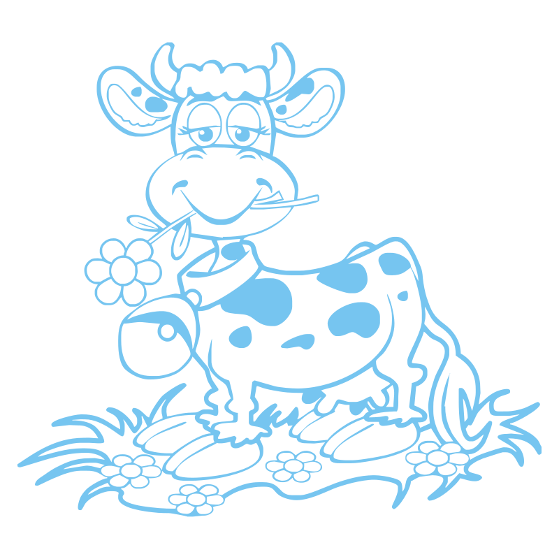 Sticker Vache
