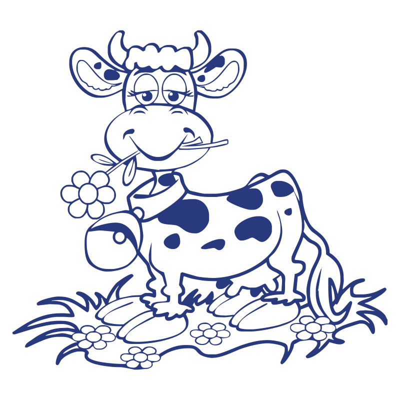 Sticker Vache