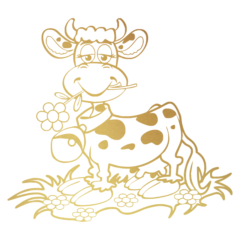 Sticker Vache