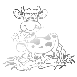 Sticker Vache