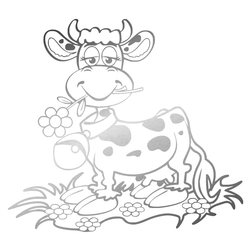 Sticker Vache