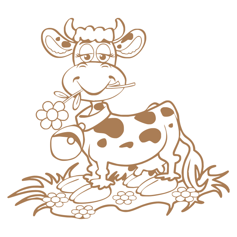 Sticker Vache