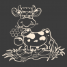Sticker Vache
