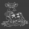 Sticker Vache