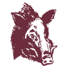 Sticker Tête de Sanglier N°2