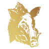 Sticker Tête de Sanglier N°2