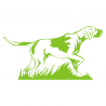 Sticker Chien de Chasse à l'arrêt N°2