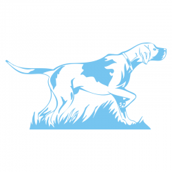 Sticker Chien de Chasse à l'arrêt N°2