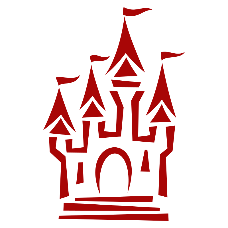 Sticker château Disney