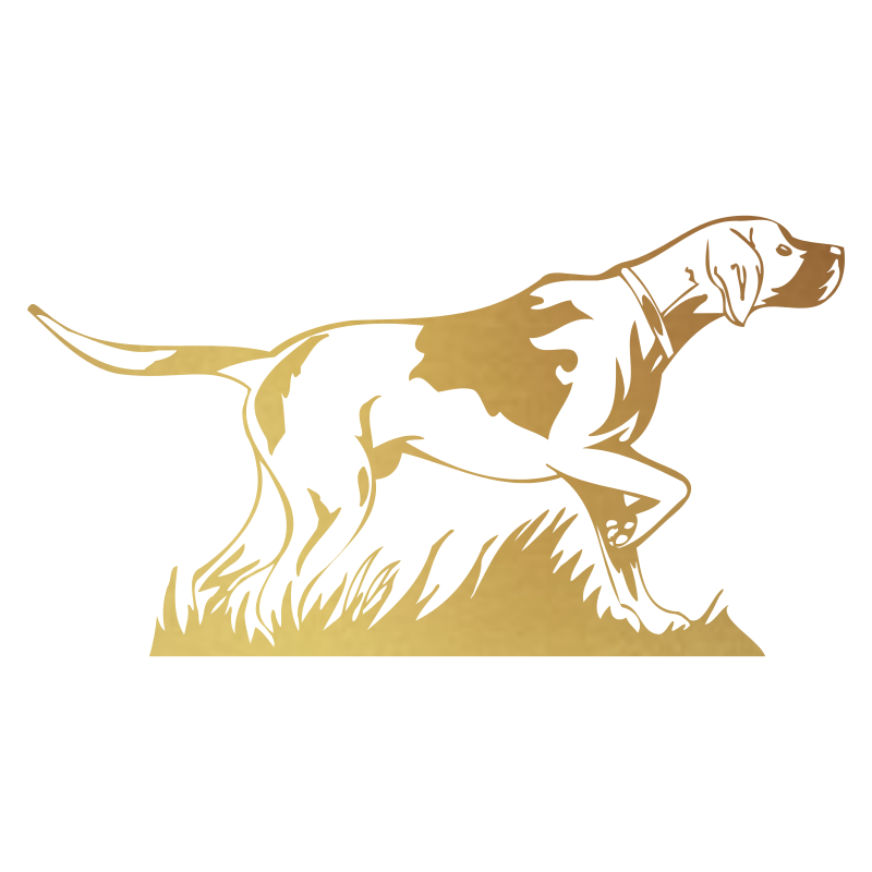 Sticker Chien de Chasse à l'arrêt N°2