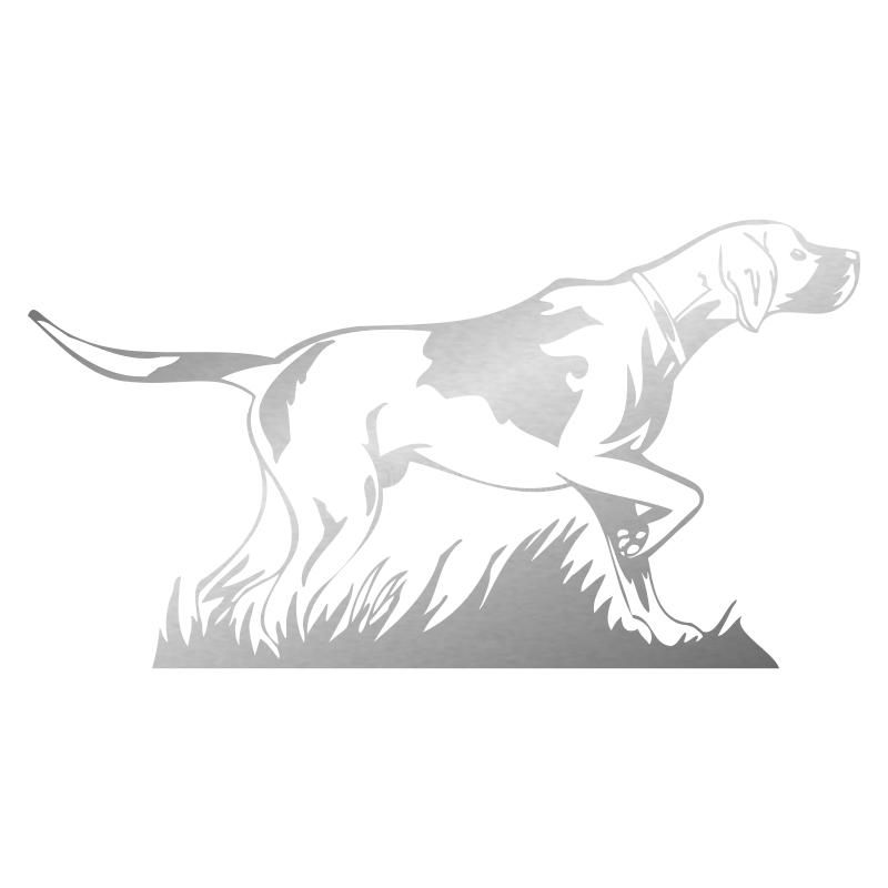 Sticker Chien de Chasse à l'arrêt N°2