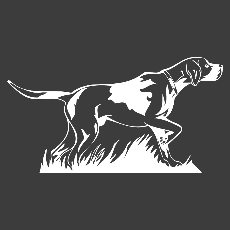 Sticker Chien de Chasse à l'arrêt N°2