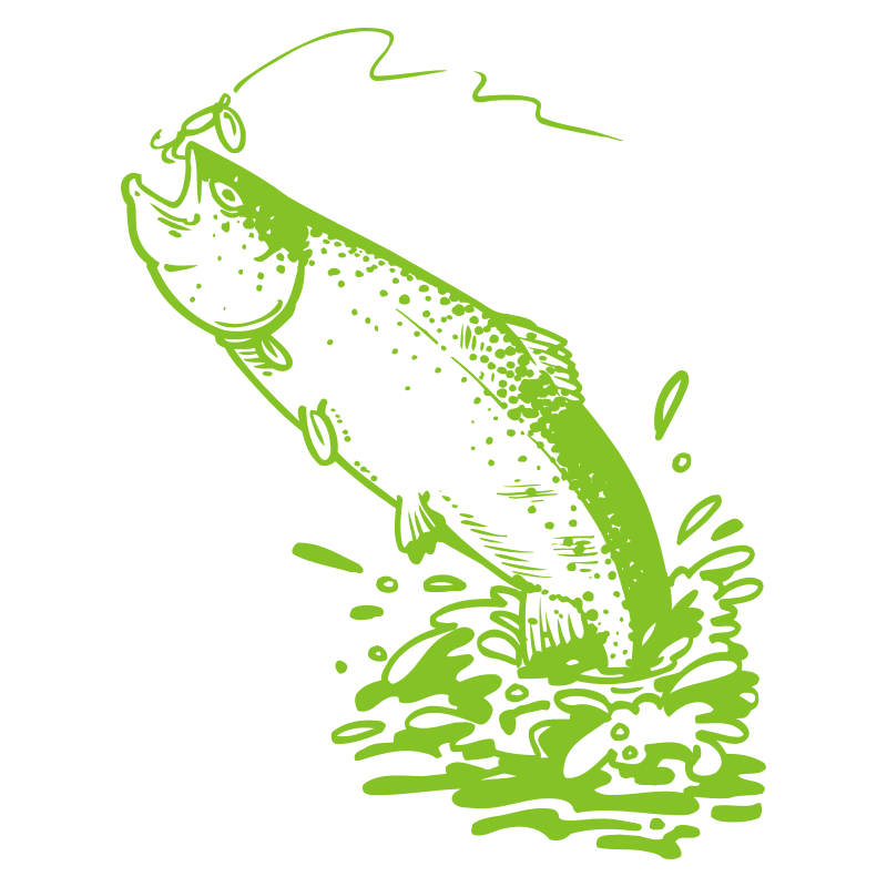 Sticker Pêche à la Truite