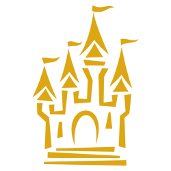 Sticker château Disney