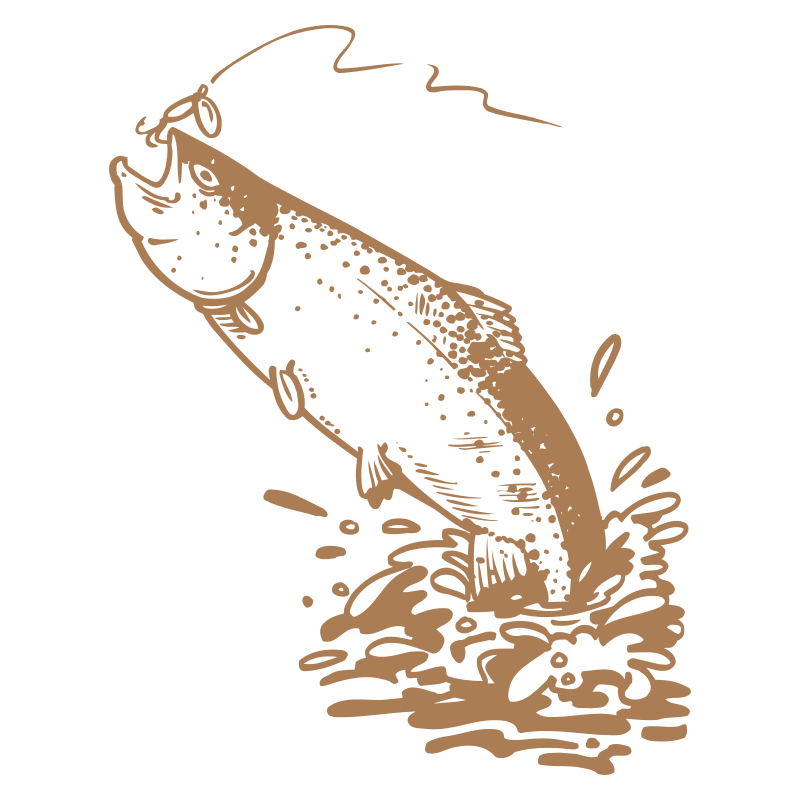 Sticker Pêche à la Truite