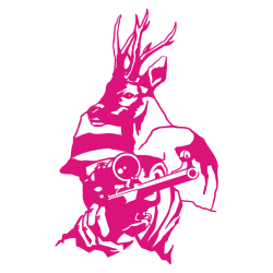 Sticker Chasseur grand Gibier