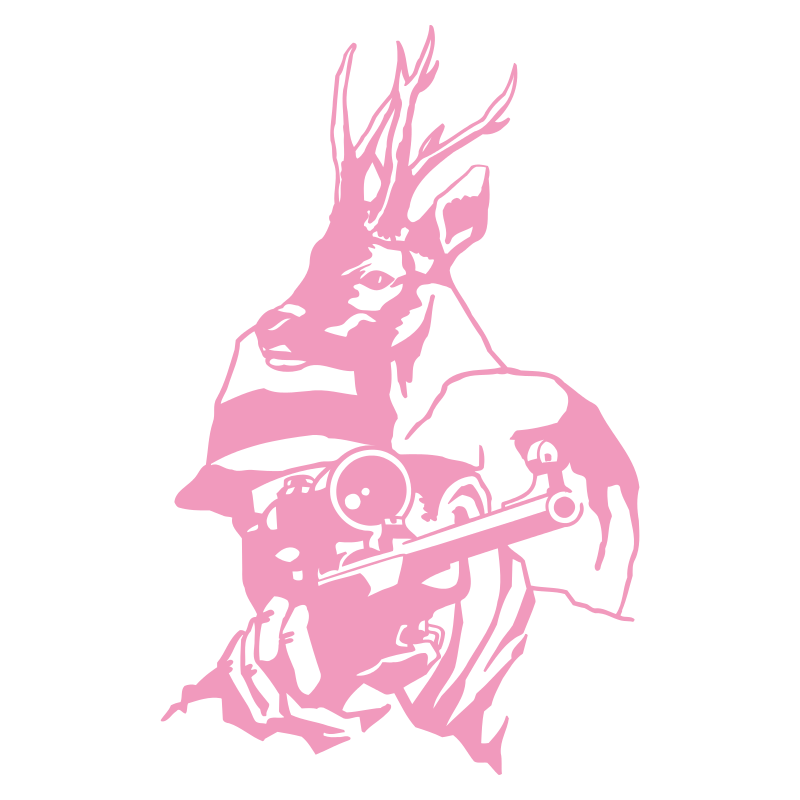 Sticker Chasseur grand Gibier