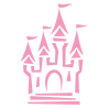 Sticker château Disney