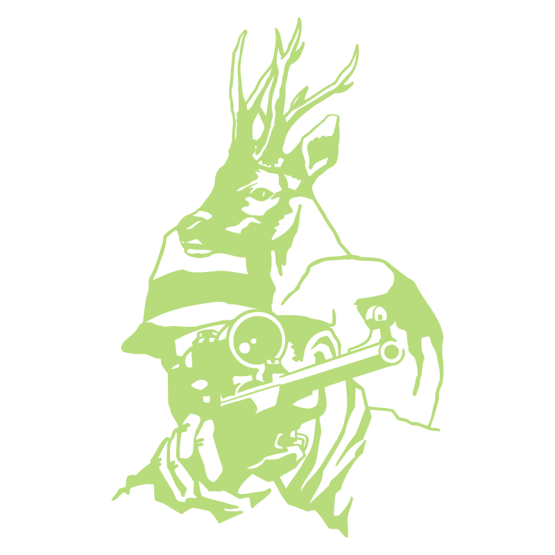 Sticker Chasseur grand Gibier