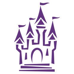 Sticker château Disney