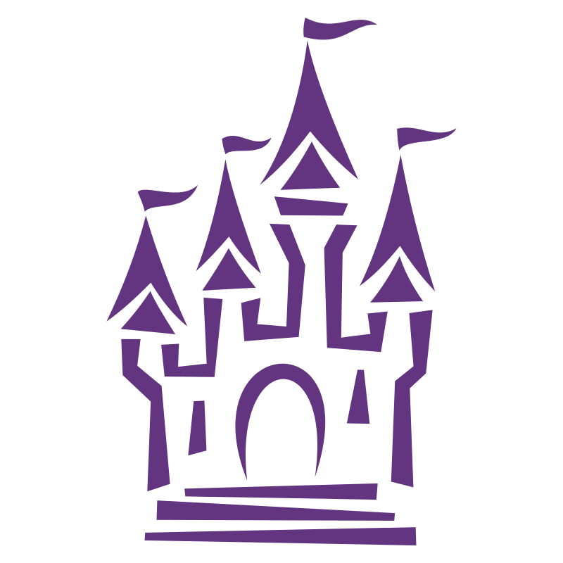 Sticker château Disney