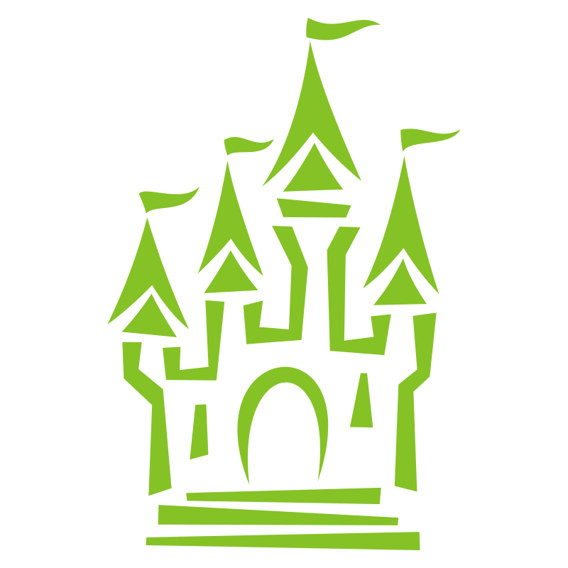 Sticker château Disney