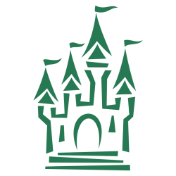 Sticker château Disney