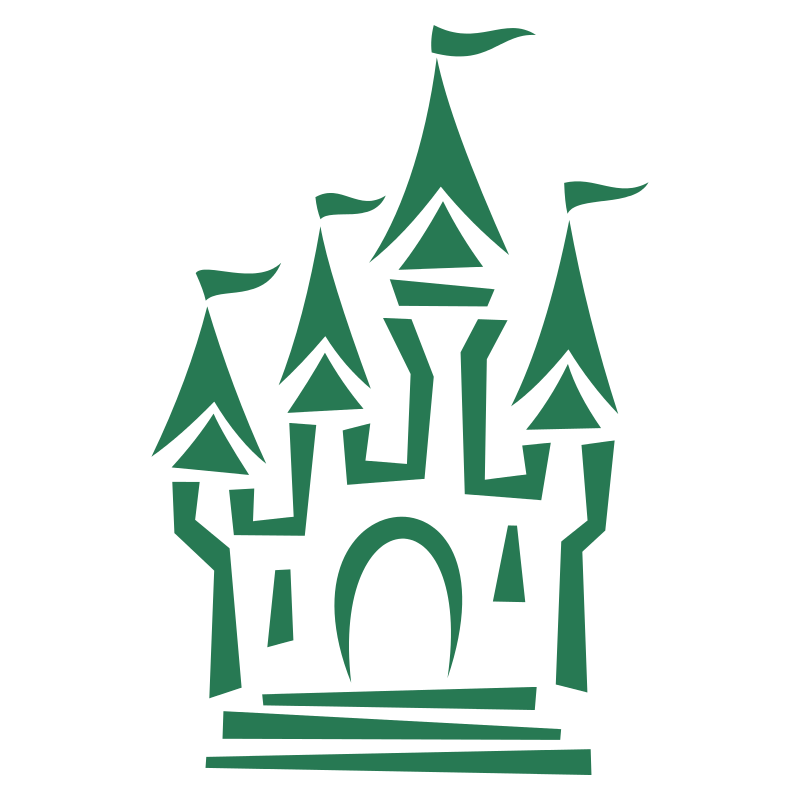 Sticker château Disney