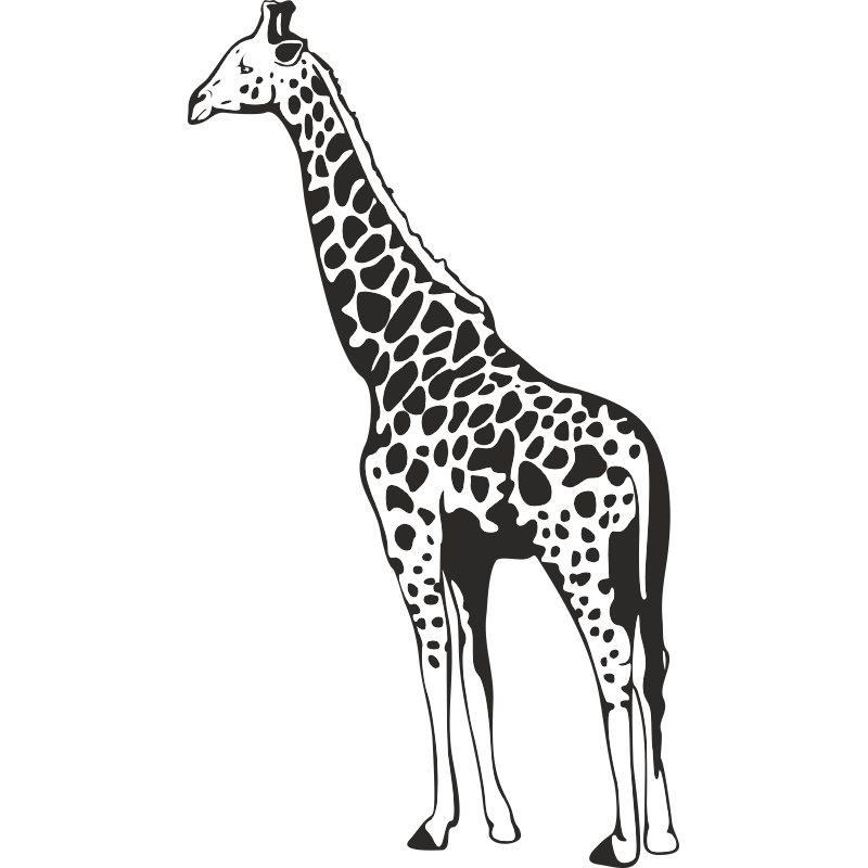 Sticker Girafe