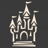 Sticker château Disney