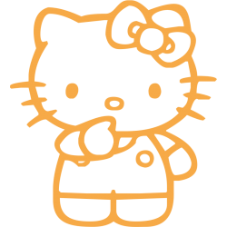 Sticker Hello Kitty N°2