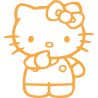 Sticker Hello Kitty N°2
