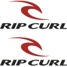 2 Stickers Rip Curl 2