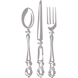 Sticker trois couverts